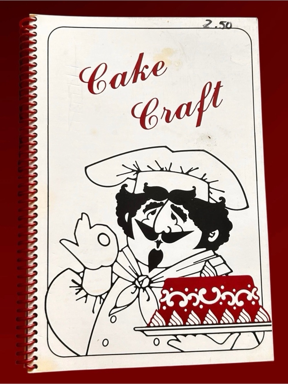 Cake Craft Cook Book Holiday  Cake Recipes Vintage 70s Stratford Canada
